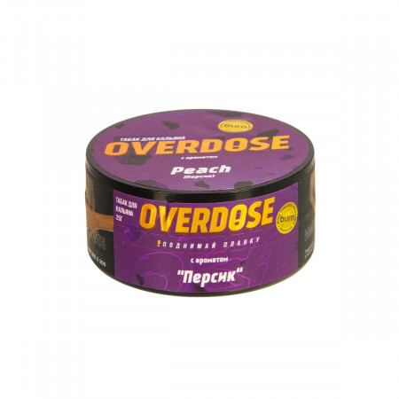 Табак для кальяна Overdose – Peach 25 гр.